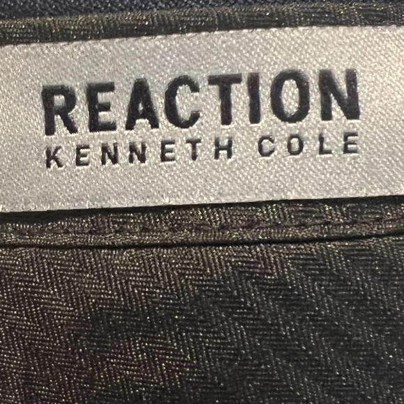 Reaction Kenneth Cole Men's Slim-Fit Stretch Premium Textured Weave Dress Pants - Picture 9 of 11